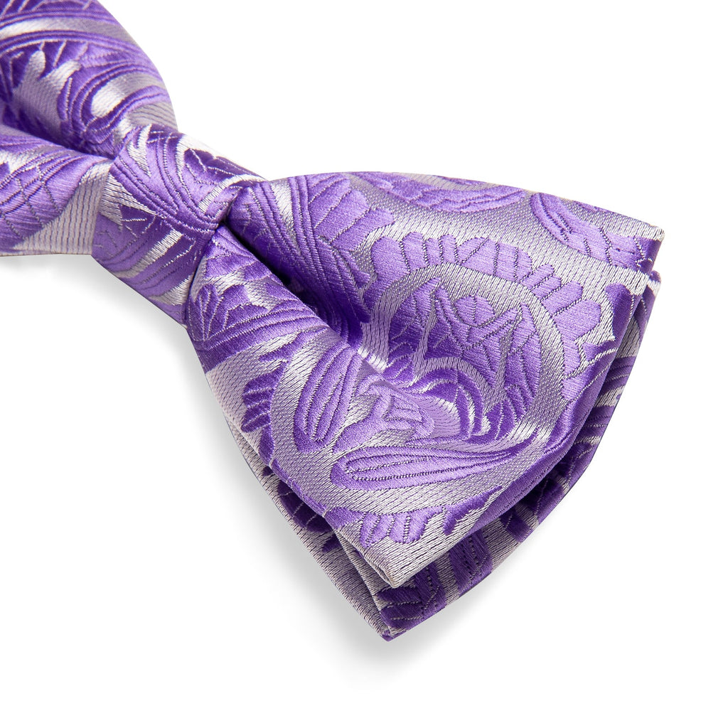 GentCrest Blue Paisley Bowtie Set - Image 10
