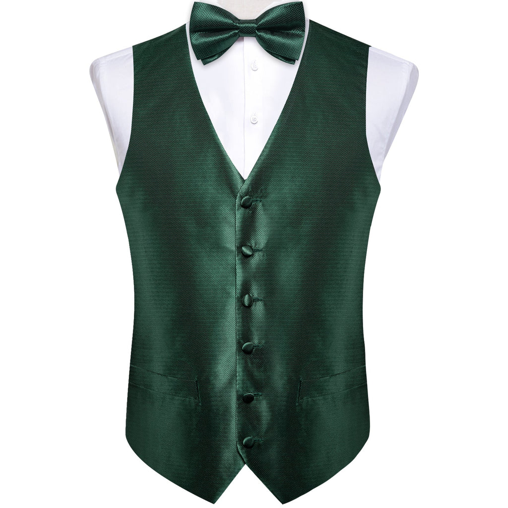 GentCrest Green Solid Vest Set - Image 2
