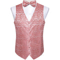 GentCrest Pink Paisley Vest Set - Image 1