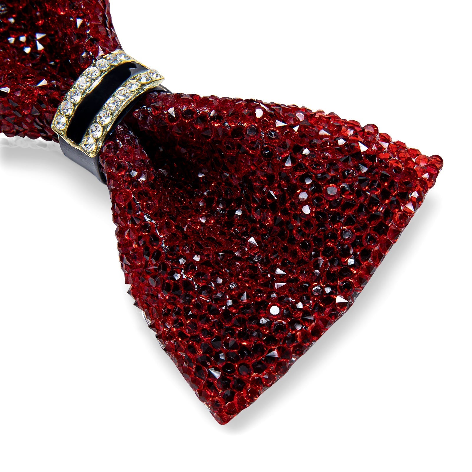 GentCrest Red Rhinestone Bowtie Set - Image 2