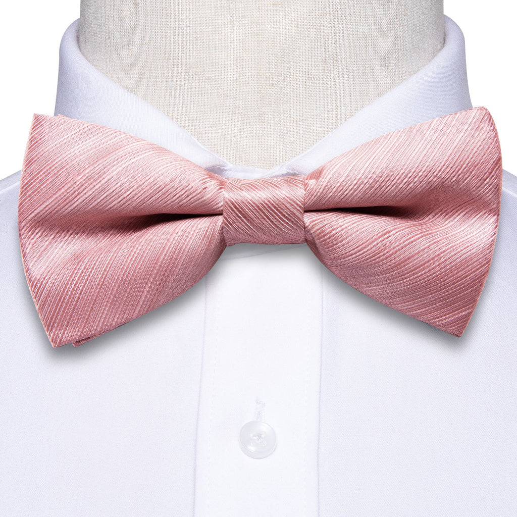 GentCrest Red Textured Bowtie Set - Image 3