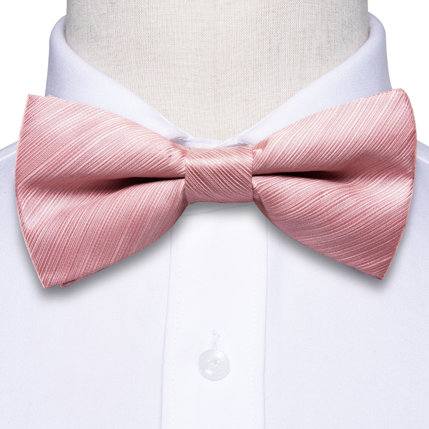 GentCrest Red Textured Bowtie Set - Image 3