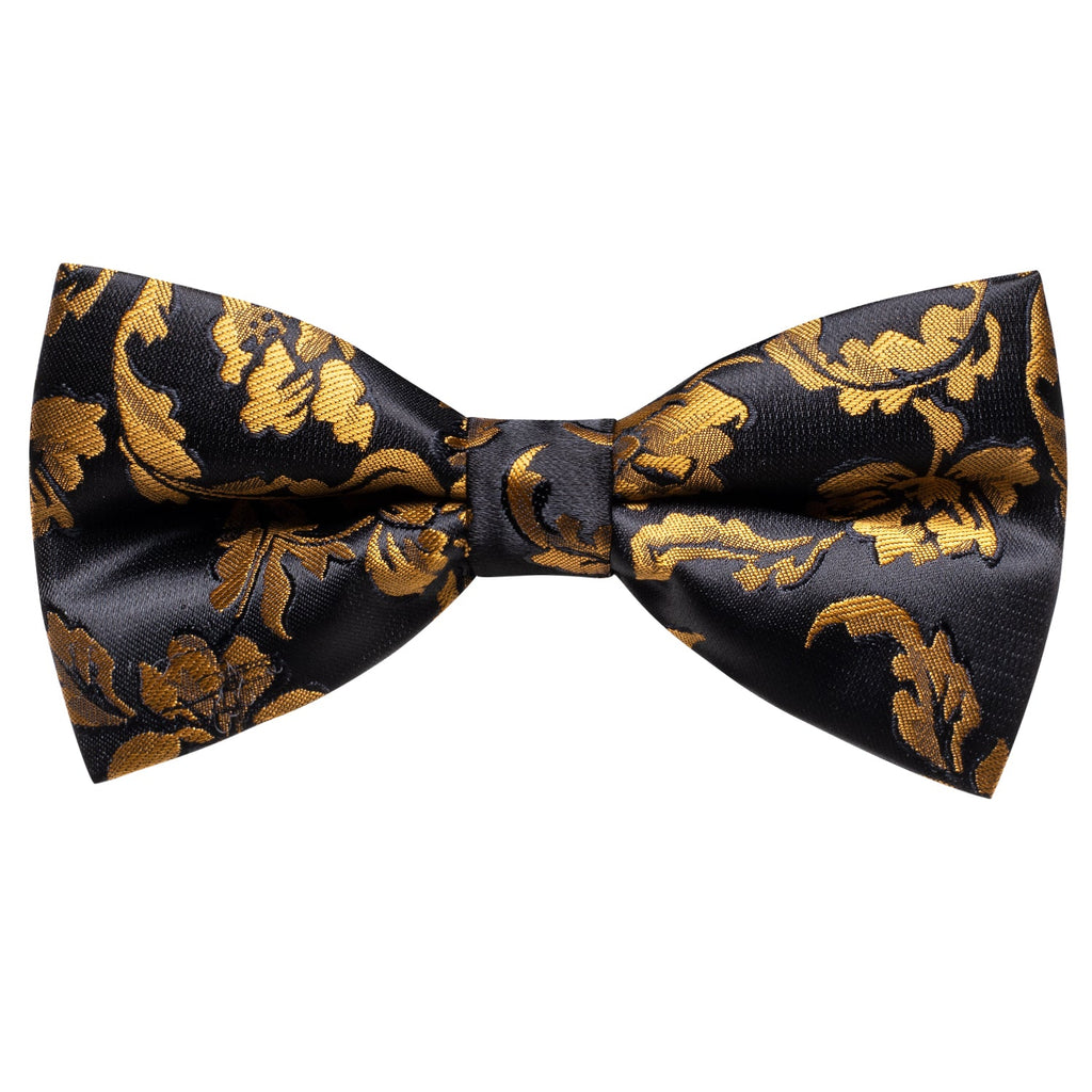 GentCrest Black Floral Bowtie Set - Image 7