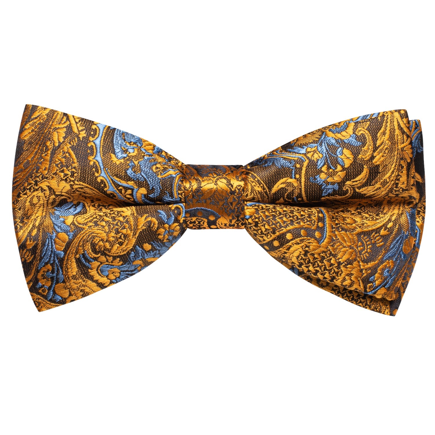 GentCrest Gold Paisley Bowtie Set - Image 7