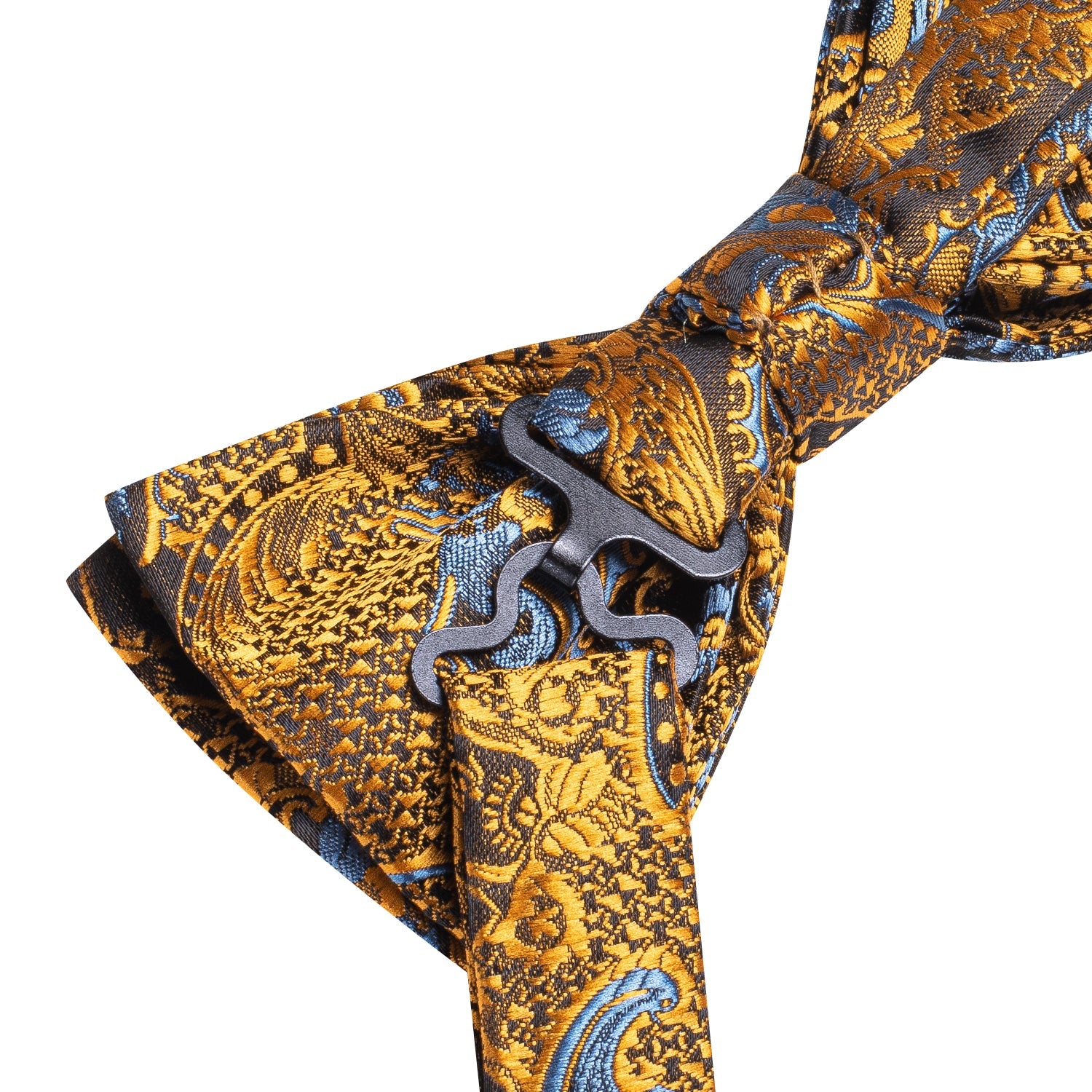 GentCrest Gold Paisley Bowtie Set - Image 8