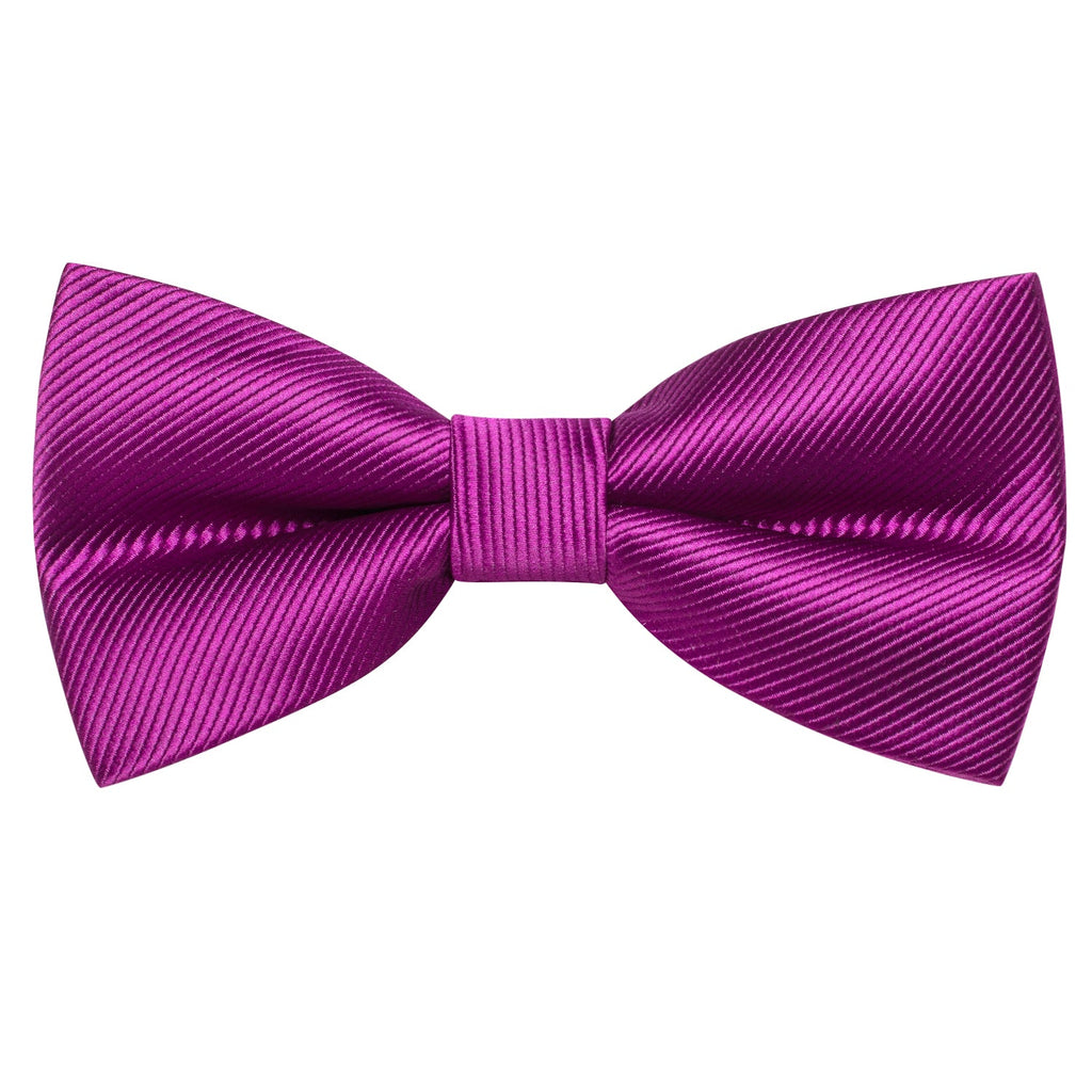 GentCrest Red Solid Bowtie Set - Image 3