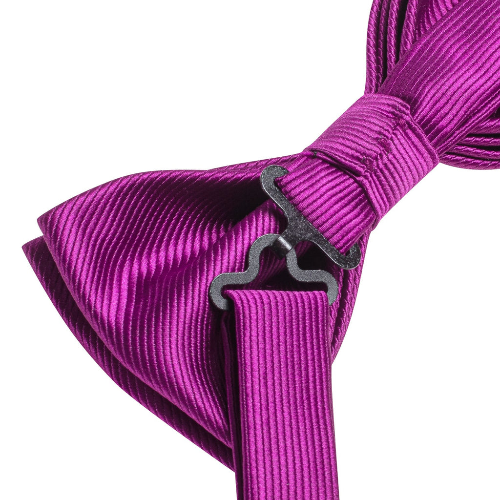 GentCrest Red Solid Bowtie Set - Image 4