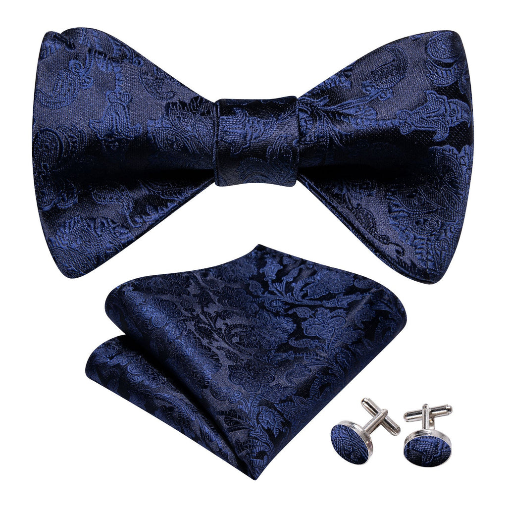 GentCrest Blue Floral Bowtie Set - Image 2