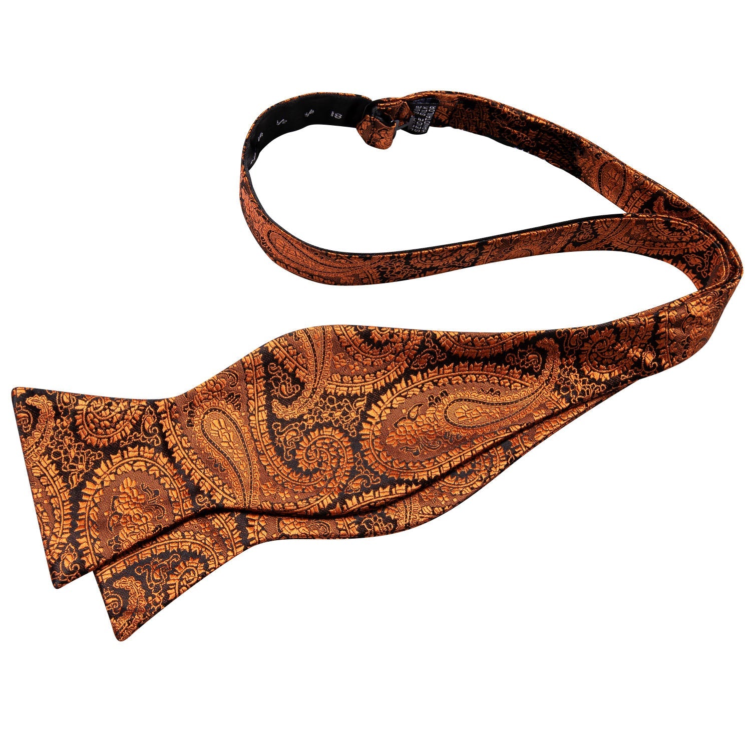 GentCrest Brown Paisley Bowtie Set - Image 4
