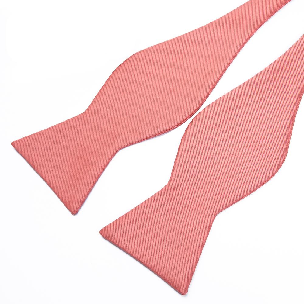GentCrest Pink Solid Bowtie Set - Image 5