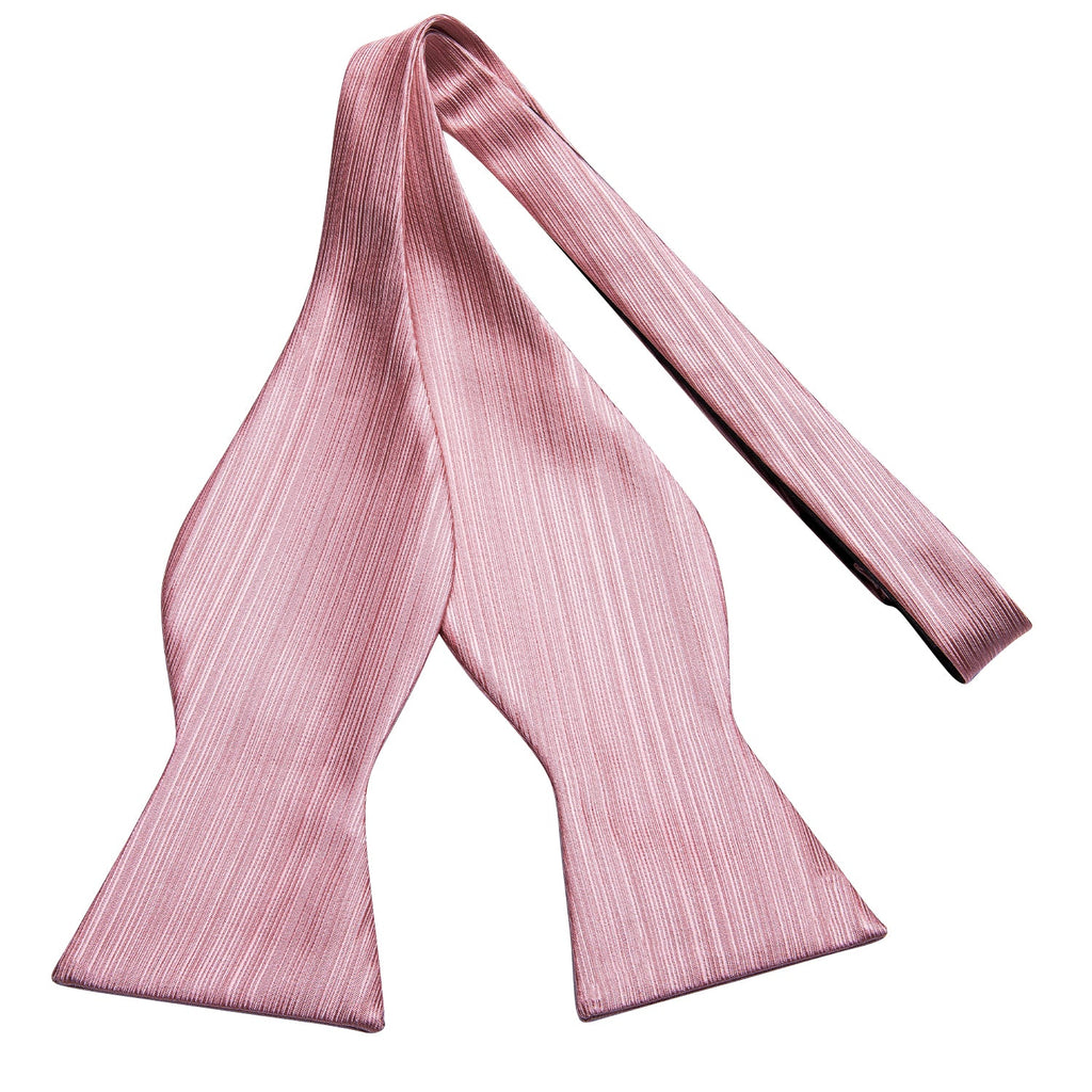 GentCrest Pink Striped Bowtie Set - Image 3