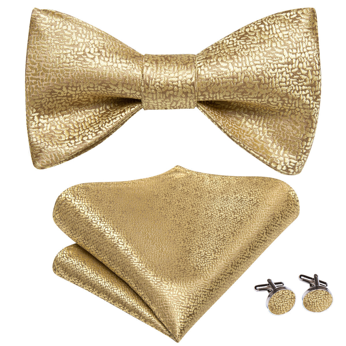 GentCrest Gold Classic Bow Tie - Image 5