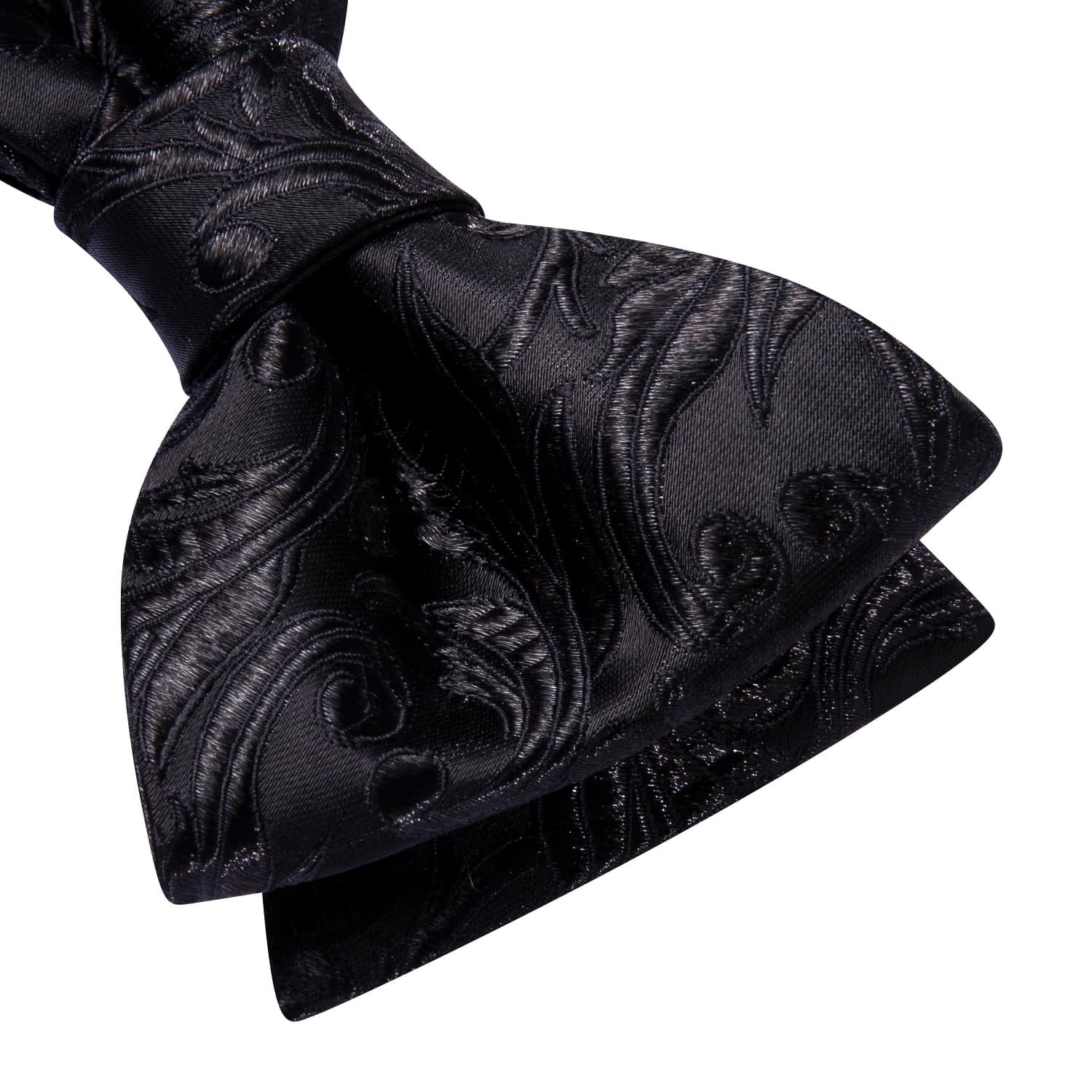 GentCrest Black Floral Bowtie Set - Image 3
