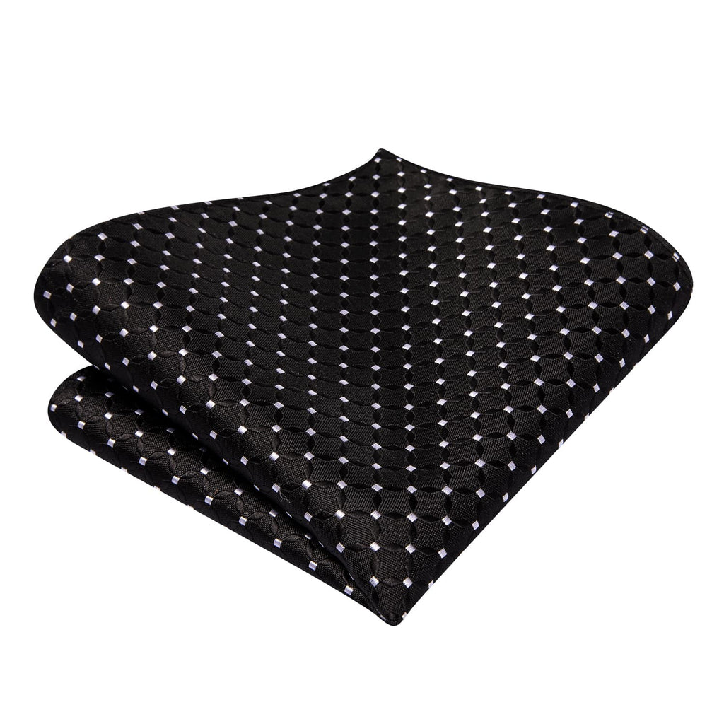 GentCrest Black Plaid Bowtie Set - Image 5