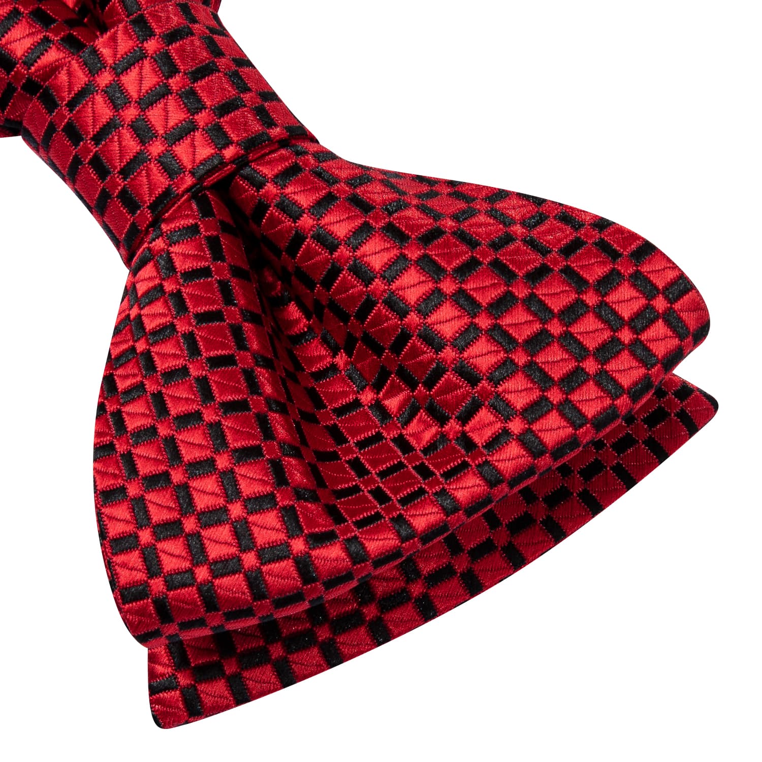 GentCrest Red Plaid Bowtie Set - Image 3