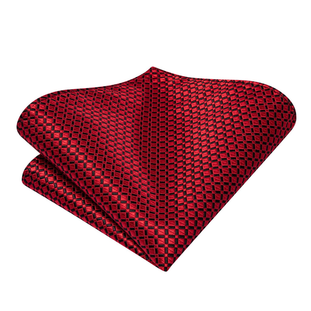 GentCrest Red Plaid Bowtie Set - Image 4