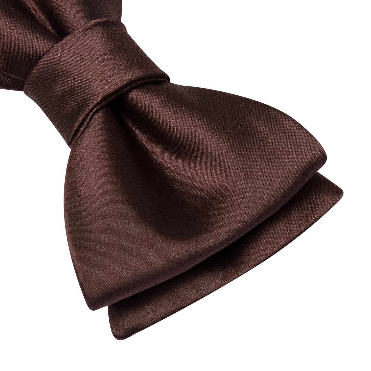 GentCrest Brown Solid Bowtie Set - Image 3