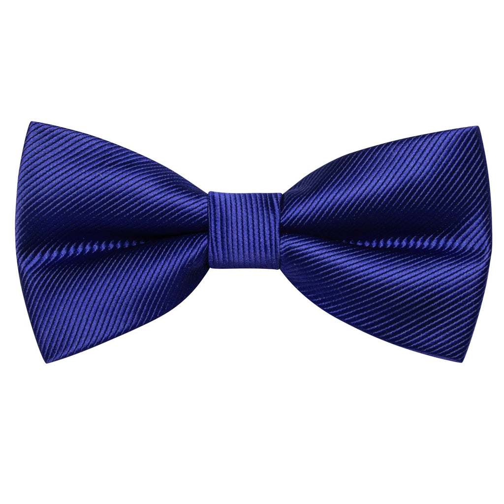 GentCrest Blue Solid Bowtie Set - Image 4