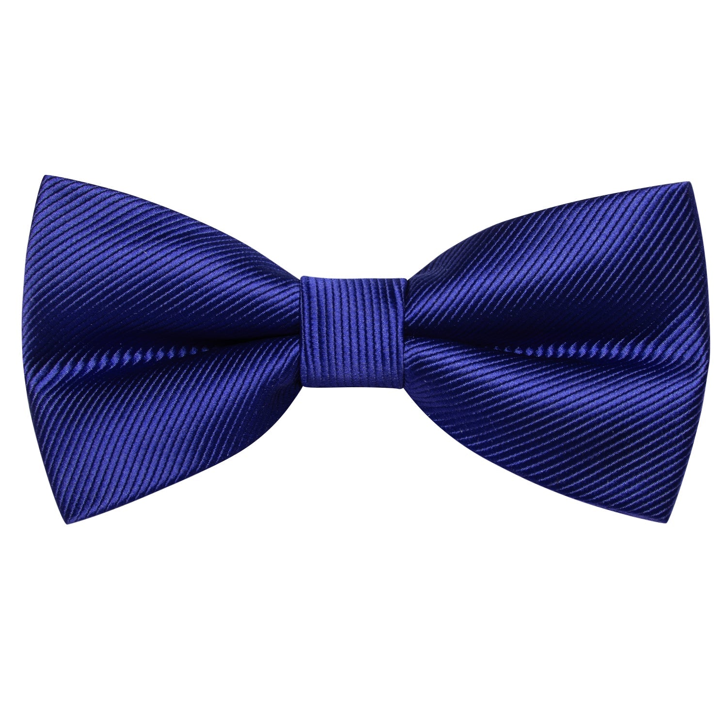 GentCrest Blue Solid Bowtie Set - Image 4