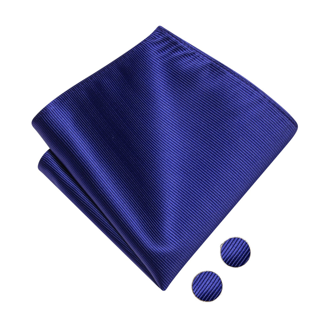GentCrest Blue Solid Bowtie Set - Image 6
