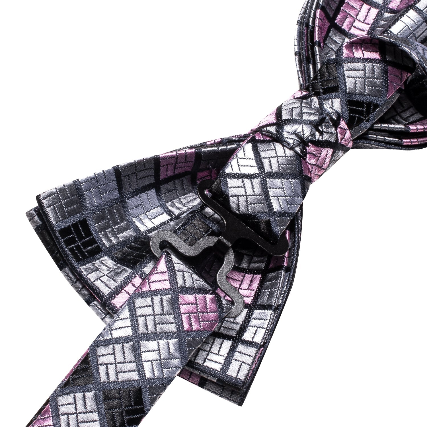 GentCrest Pink Plaid Bowtie Set - Image 7