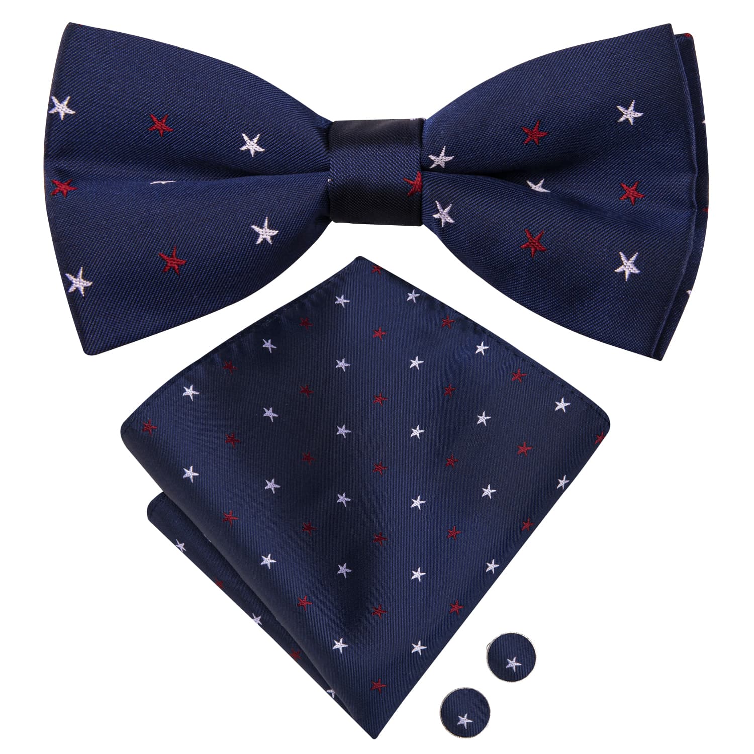 GentCrest Blue Novelty Bowtie Set - Image 4