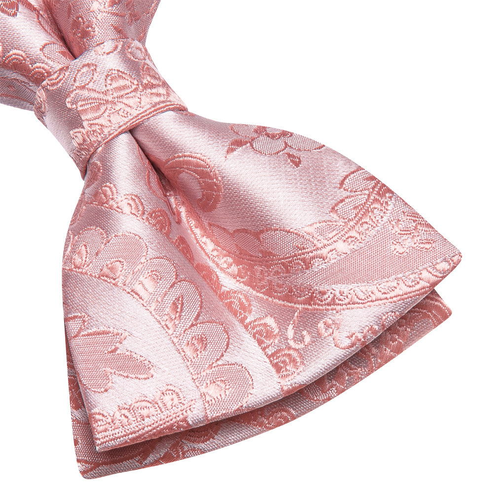 GentCrest Pink Paisley Bowtie Set - Image 5