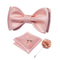 GentCrest Red Plaid Bowtie Set - Image 1