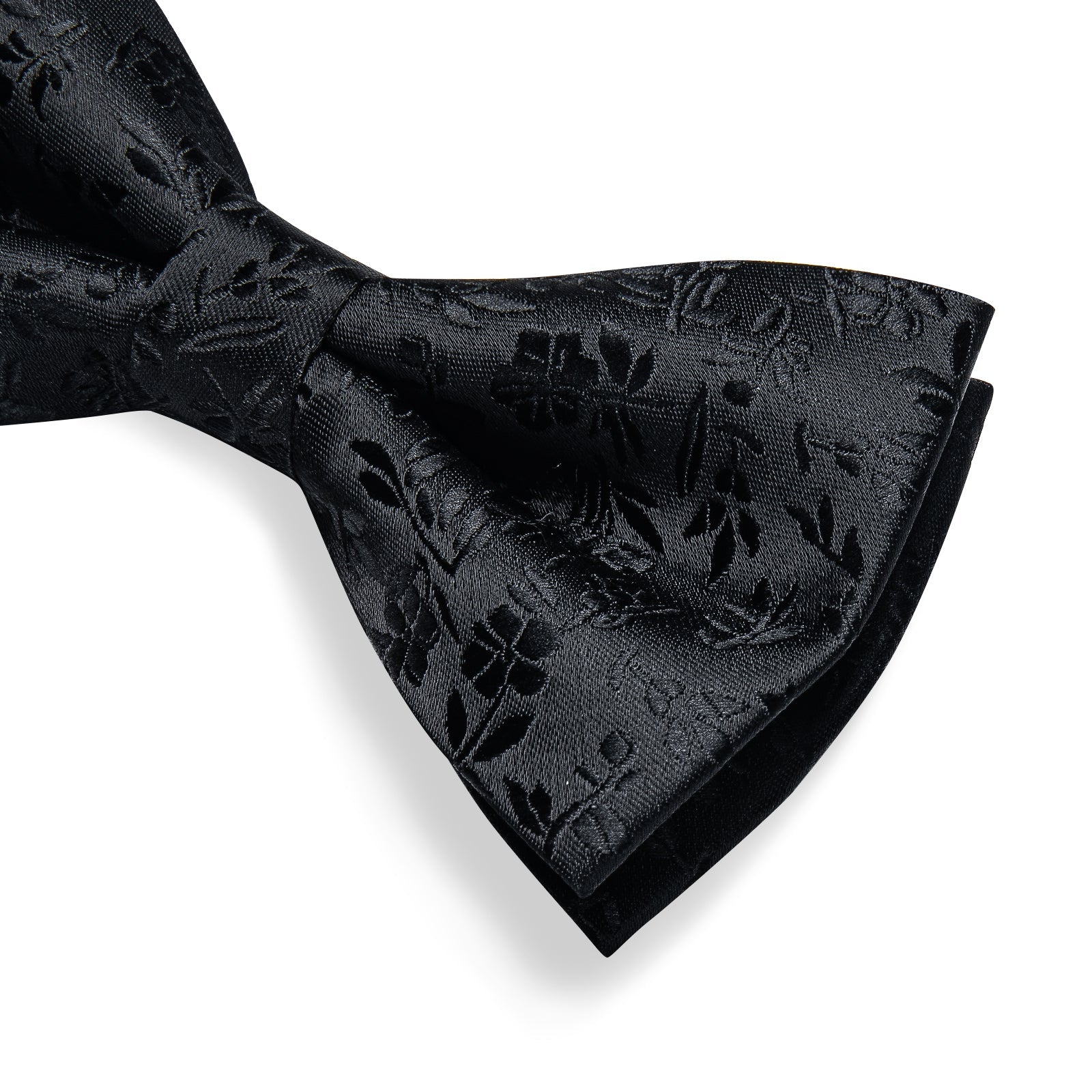 GentCrest Black Floral Bowtie Set - Image 4