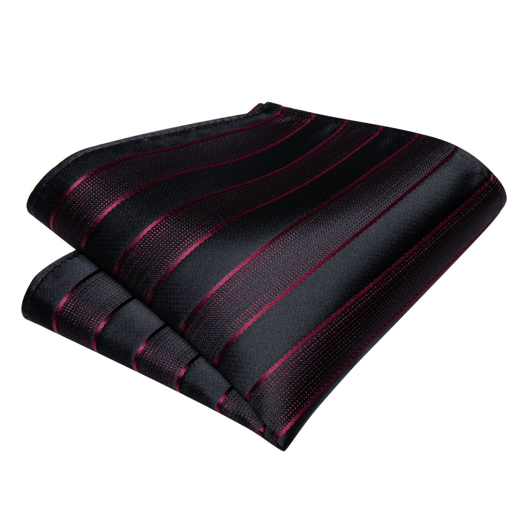 GentCrest Black Striped Bowtie Set - Image 3