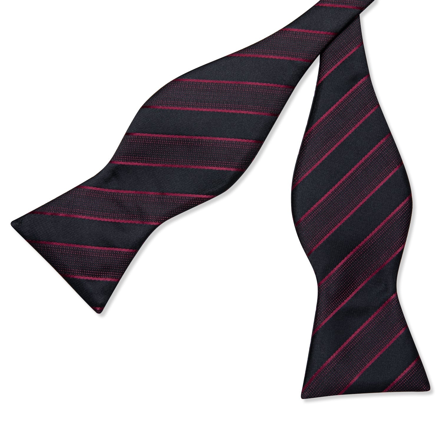 GentCrest Black Striped Bowtie Set - Image 4