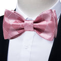GentCrest Pink Plaid Bowtie Set - Image 1