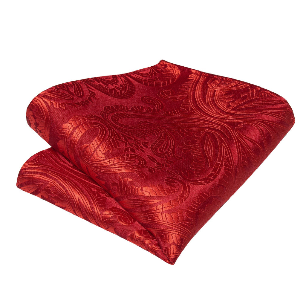 GentCrest Red Paisley Bowtie Set - Image 5