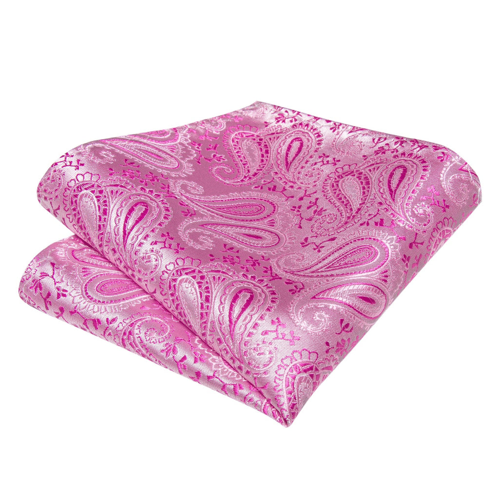 GentCrest Pink Paisley Bowtie Set - Image 3