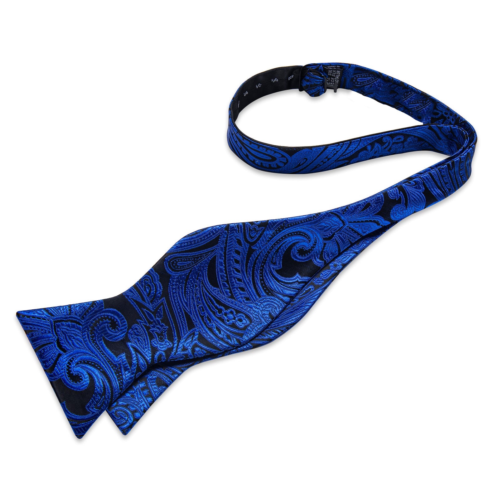 GentCrest Blue Paisley Bowtie Set - Image 3