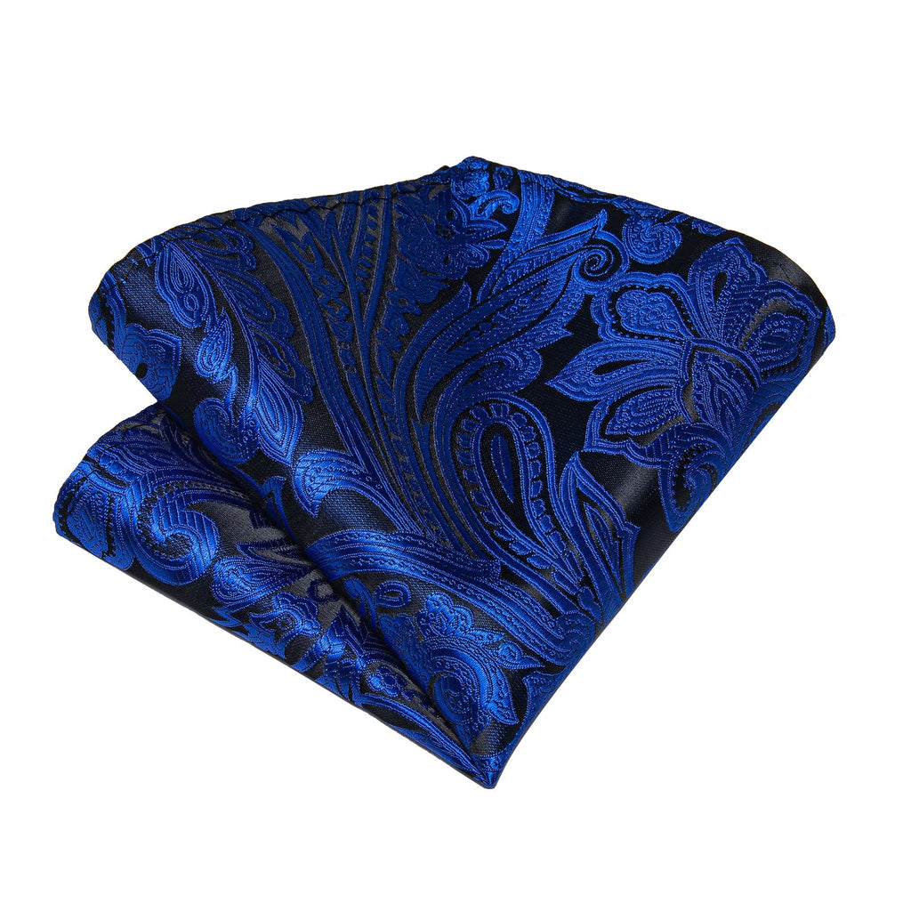 GentCrest Blue Paisley Bowtie Set - Image 4