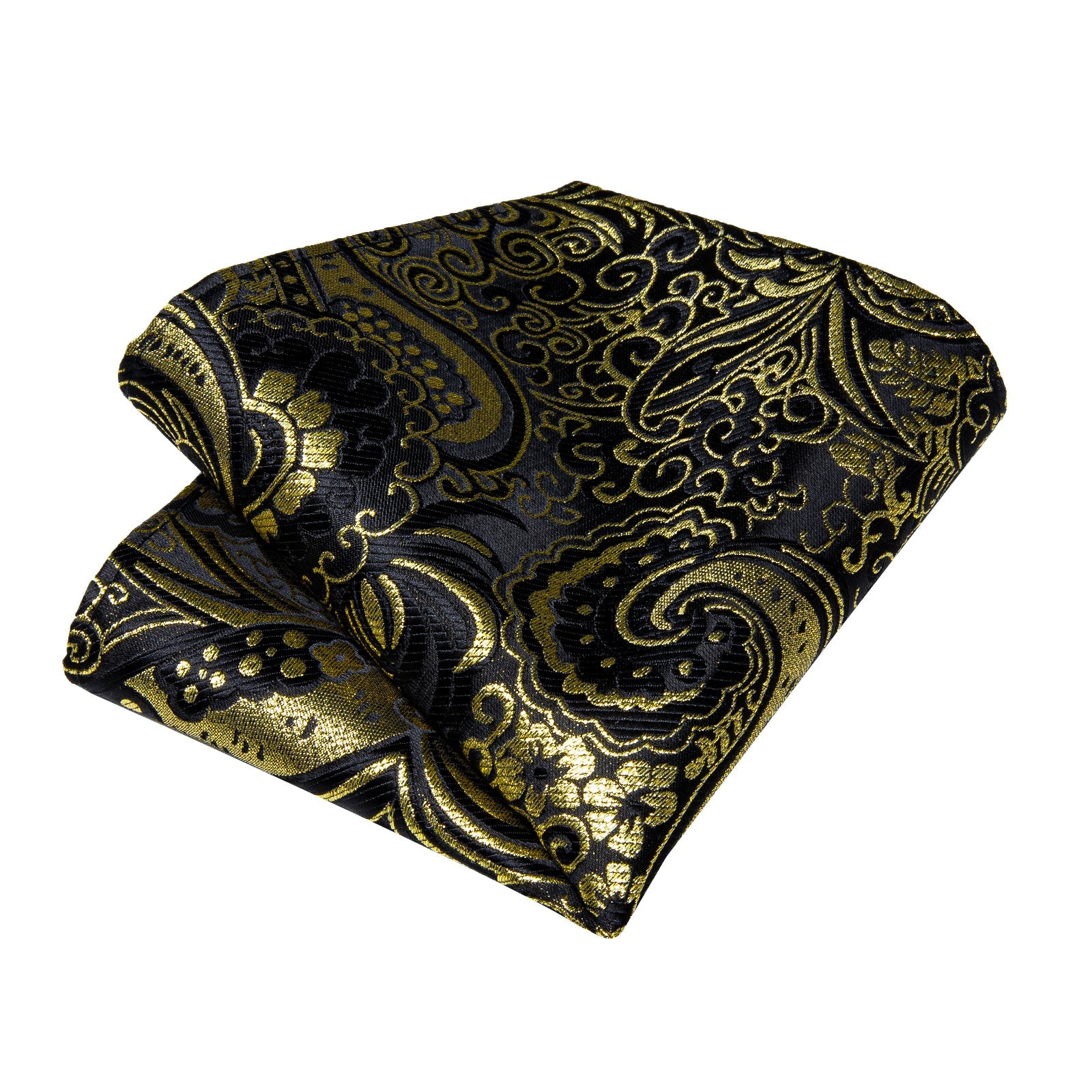 GentCrest Black Paisley Bowtie Set - Image 5