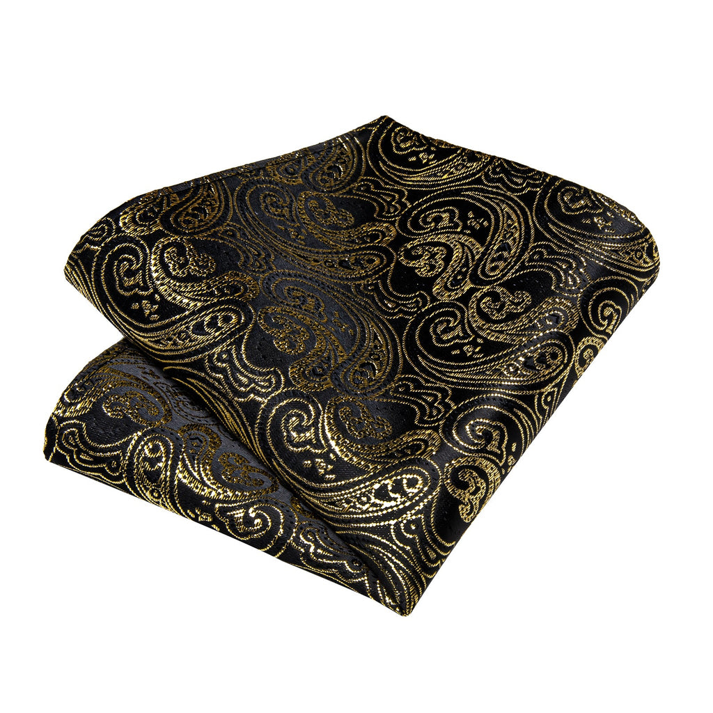 GentCrest Black Paisley Bowtie Set - Image 5