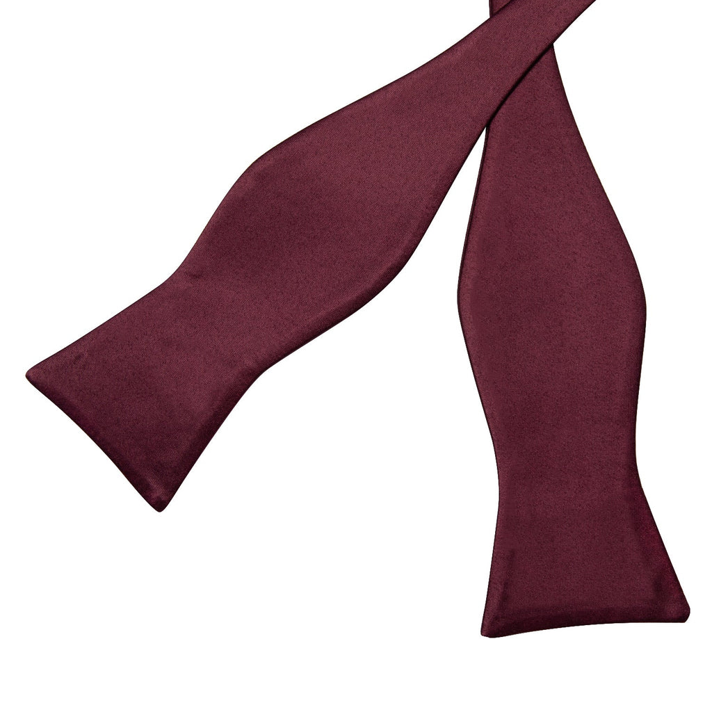 GentCrest Red Solid Bowtie Set - Image 4