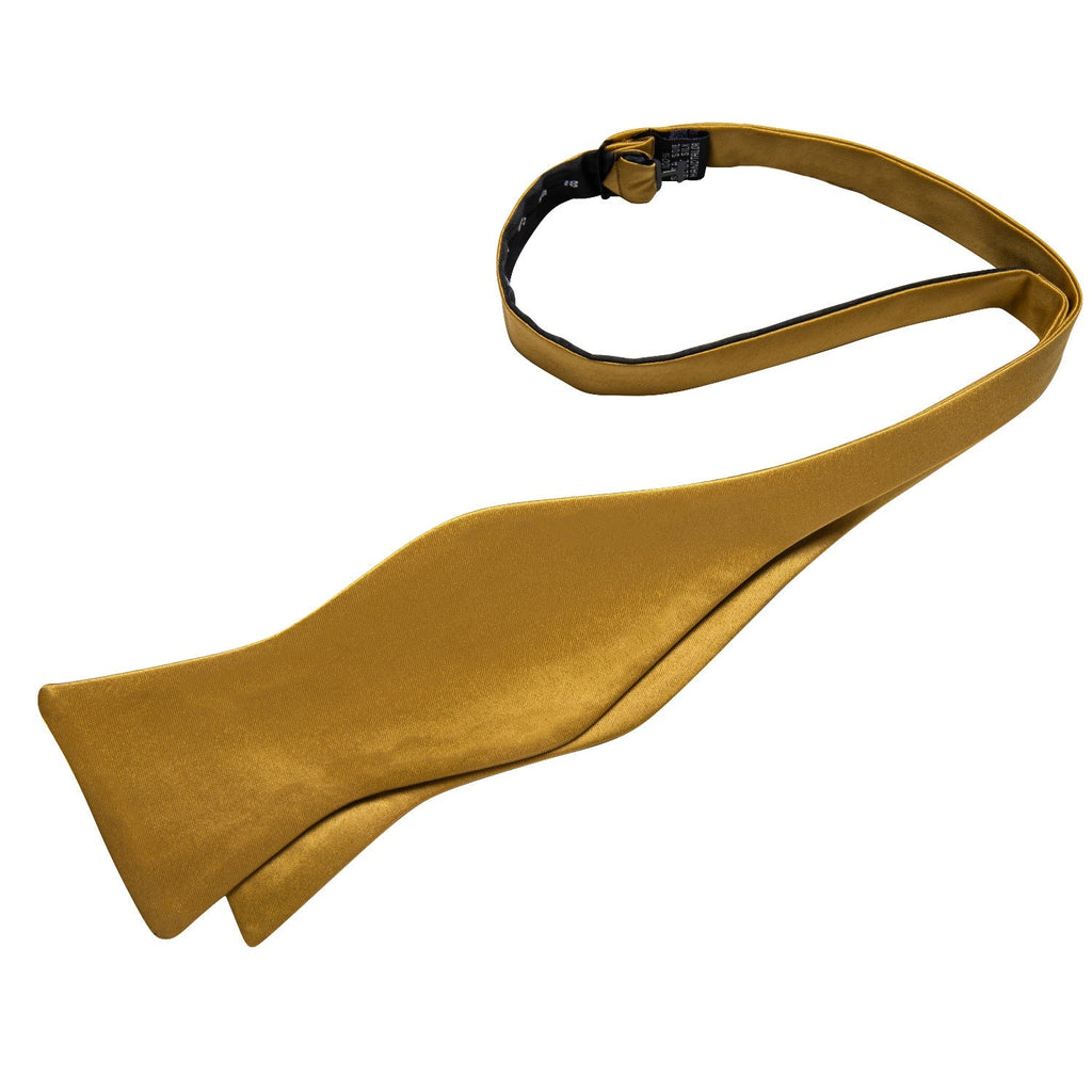 Solid Gold Bow Tie Set - GentCrest - View 4