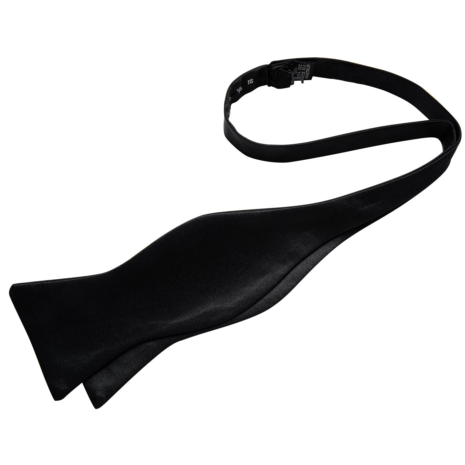 GentCrest Black Solid Bowtie Set - Image 4