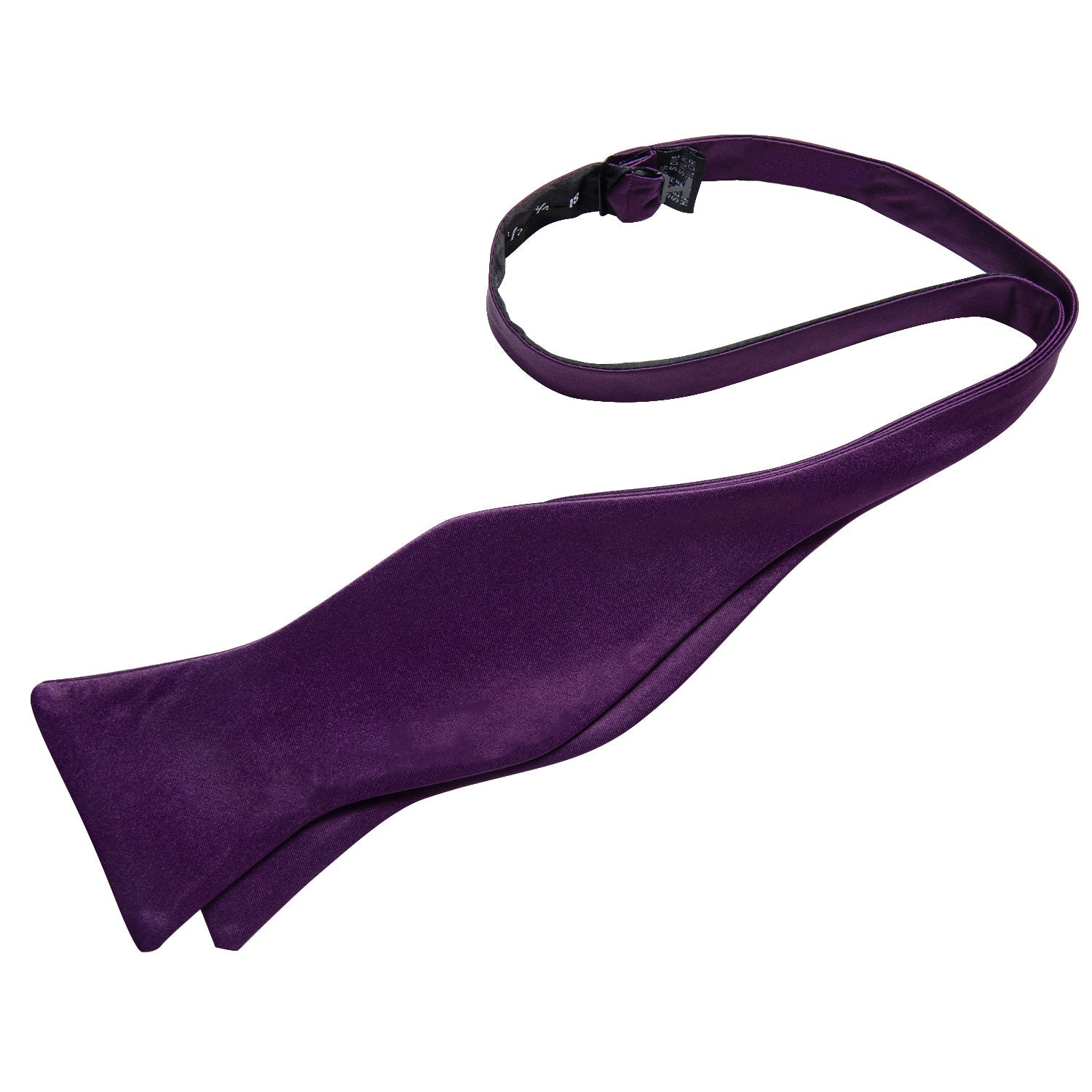 GentCrest Purple Solid Bowtie Set - Image 4