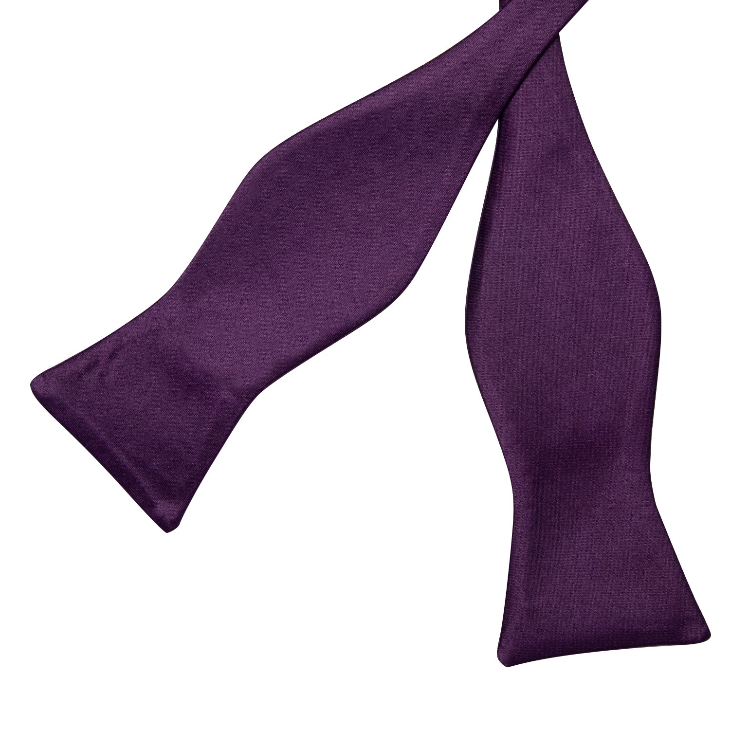 GentCrest Purple Solid Bowtie Set - Image 3