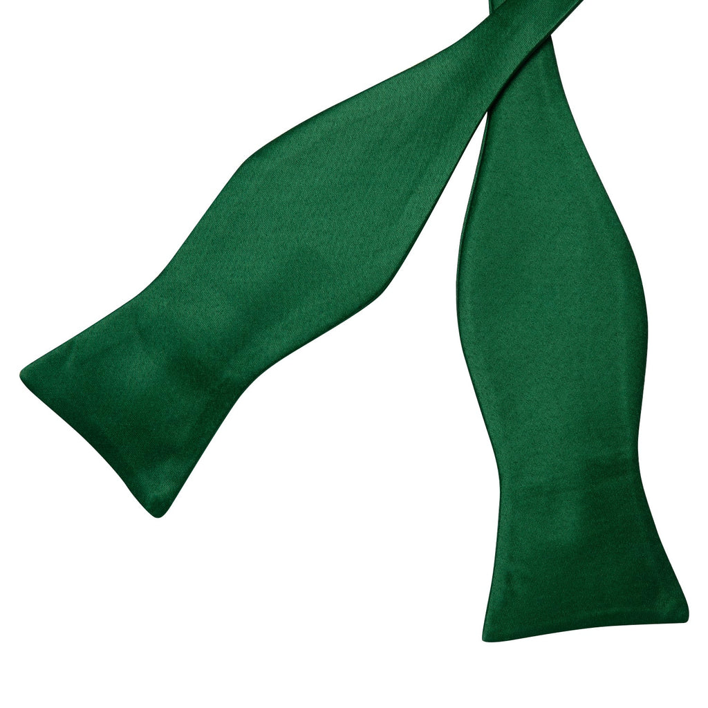 GentCrest Green Solid Bowtie Set - Image 4