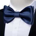 GentCrest Blue Solid Bowtie Set - Image 1