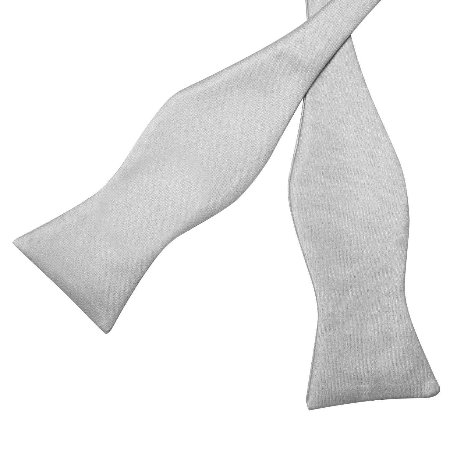 GentCrest Grey Solid Bowtie Set - Image 3
