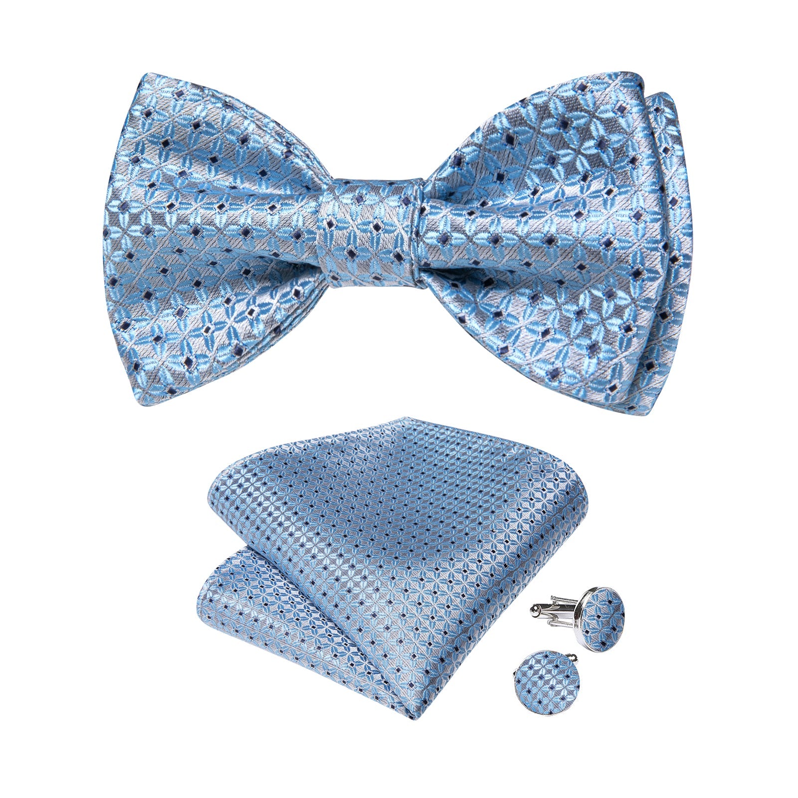 GentCrest Blue Plaid Suspenders - Image 5