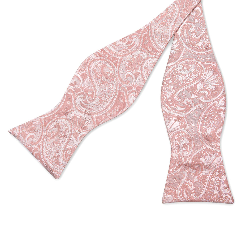 GentCrest Pink Paisley Bowtie Set - Image 3