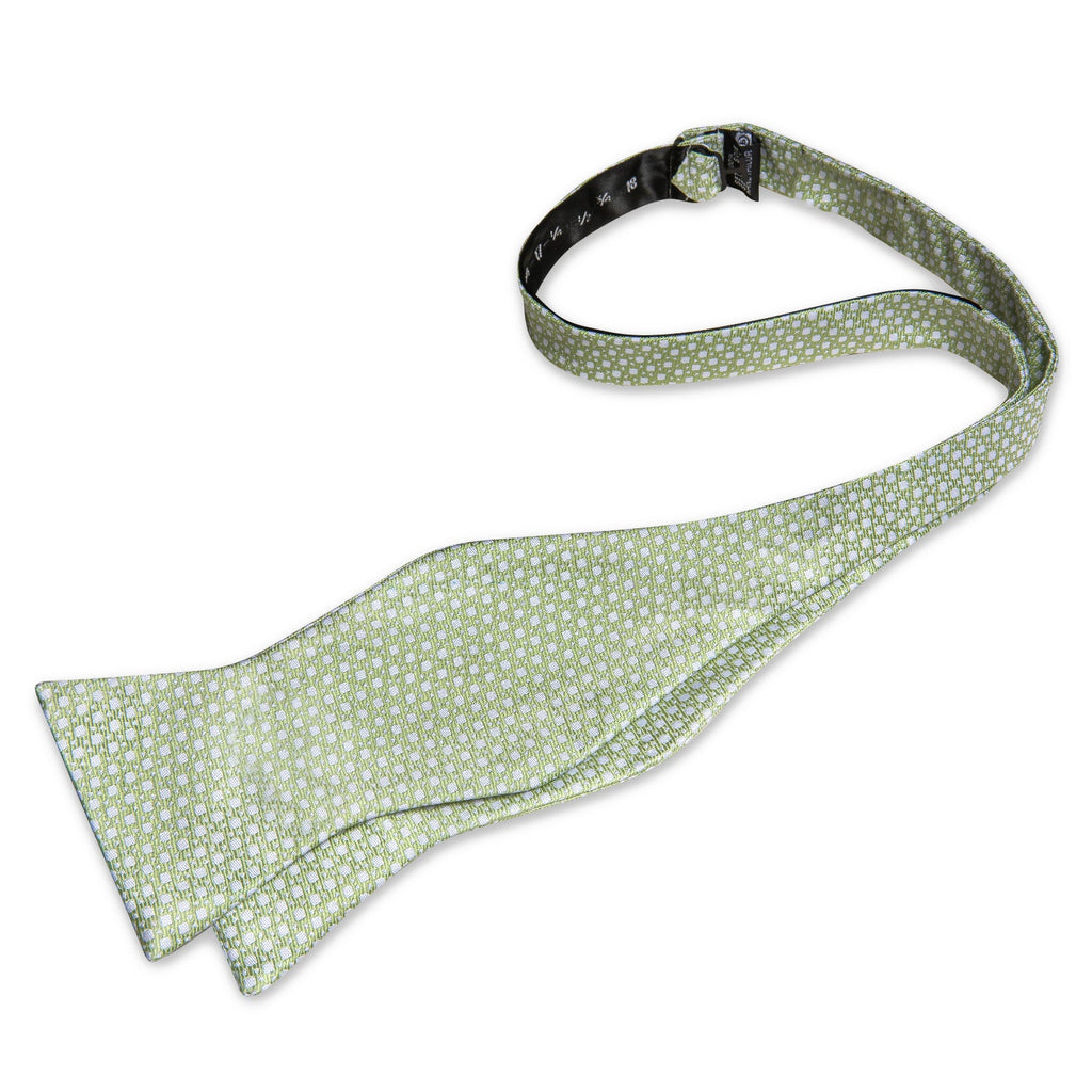 GentCrest Green Geometric Bowtie Set - Image 3