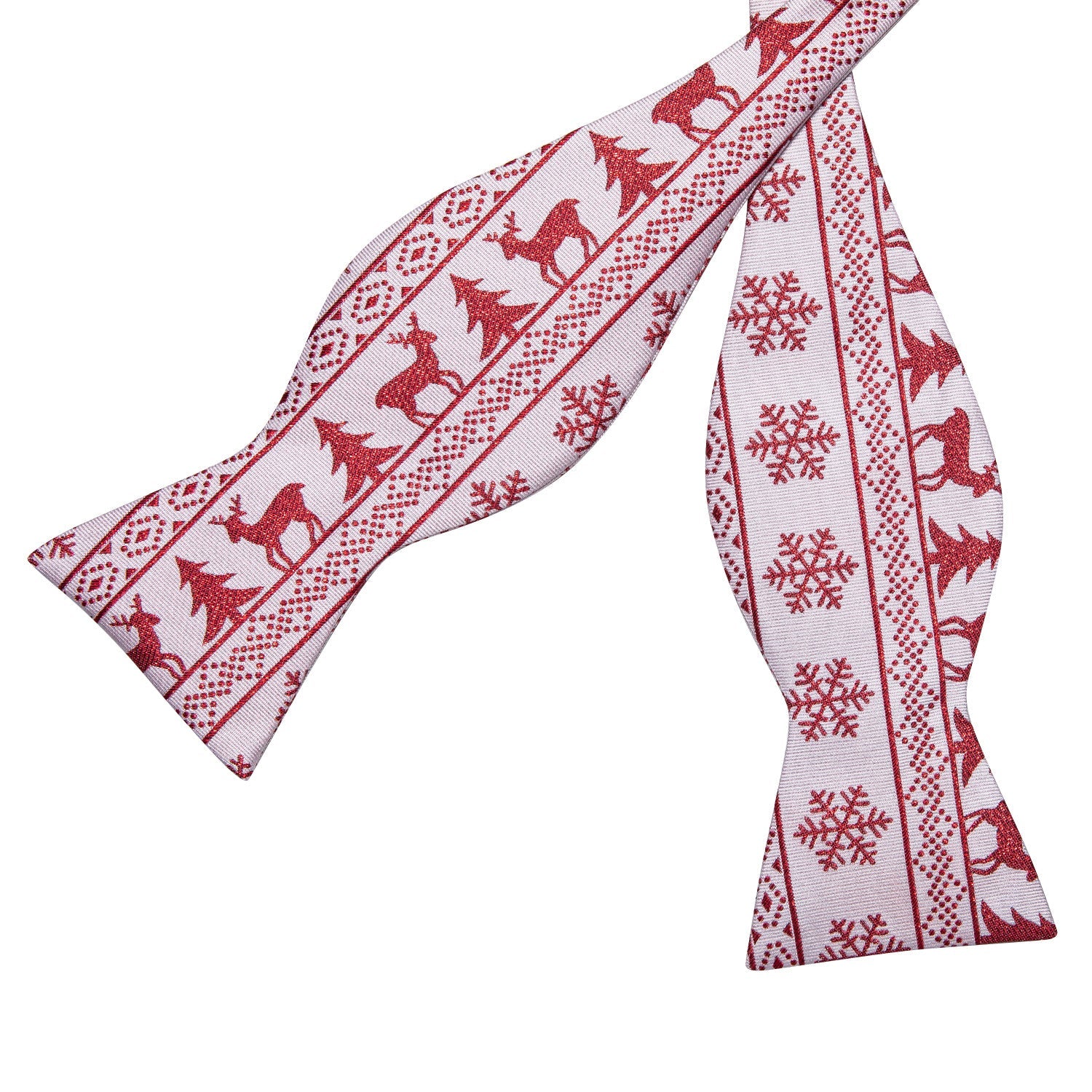 GentCrest White Novelty Bowtie Set - Image 3